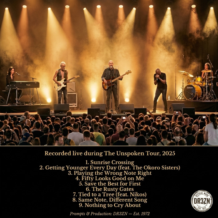 Live & Unspoken Vol. I back cover