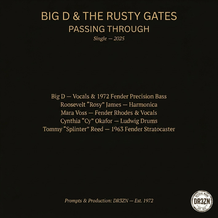 Passing Through single back cover